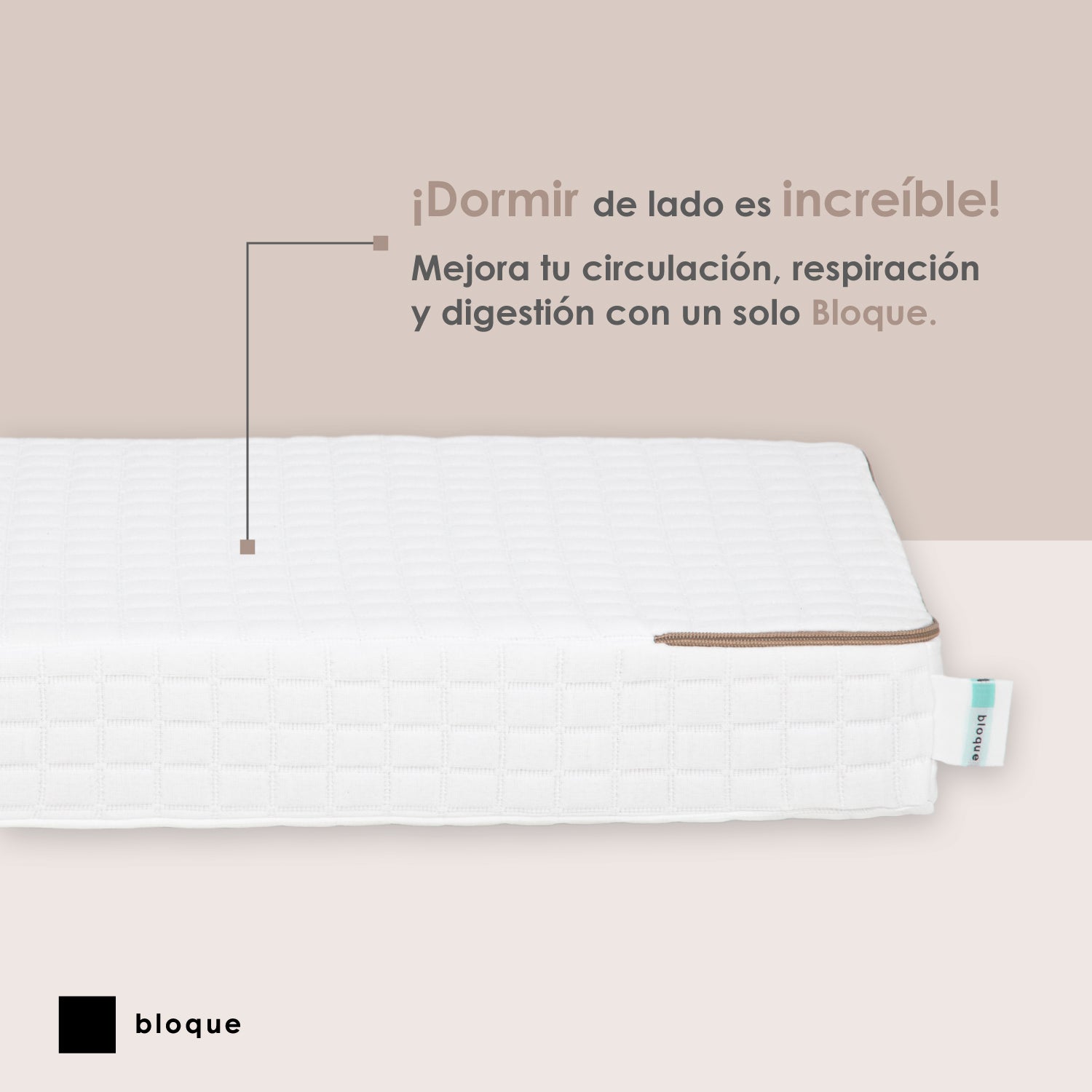 almohadas para dormir bloque